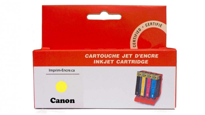 Encre  Canon PGI-1200XLY jaune compatible de très haute qualité - 900 pages