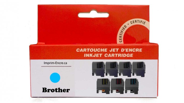 Brother ink LC20EC cyan compatible super high quality - 1,200 pages