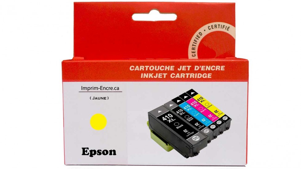 Encre Epson T410XL420 jaune compatible de très haute qualité - 650 pages