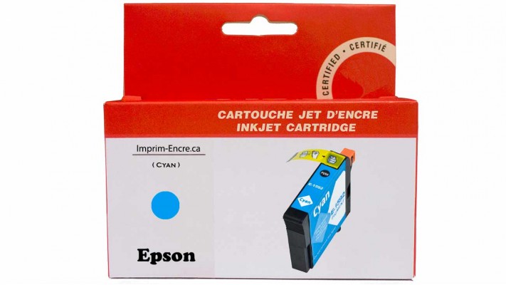 Encre Epson T159220 cyan compatible de très haute qualité - 17 ml.