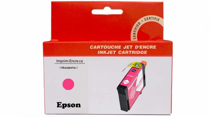 Encre Epson T159320 magenta compatible de très haute qualité - 17 ml.
