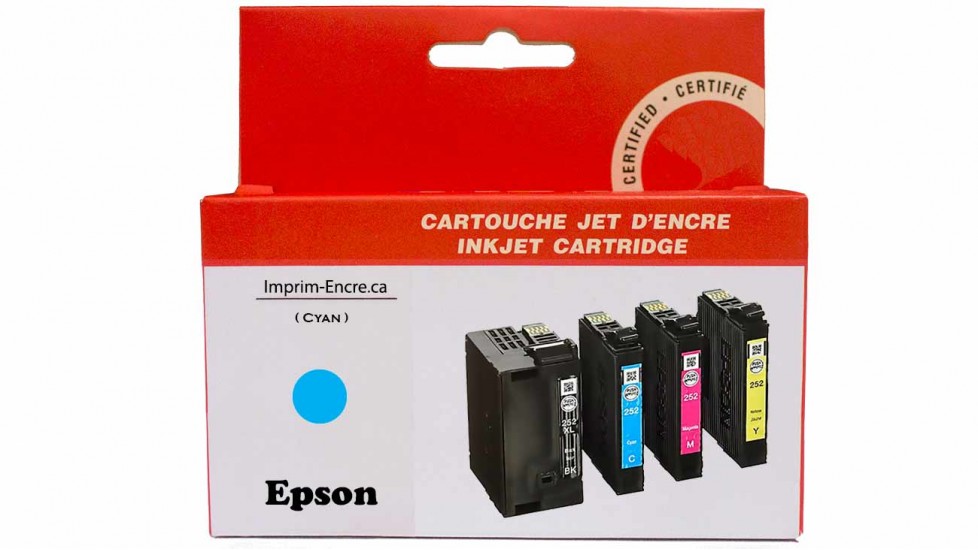 Epson ink T252XL220 cyan compatible super high quality - 1,100 pages