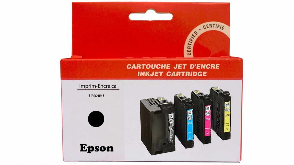 Epson ink T252XL120 black compatible super high quality - 1,100 pages