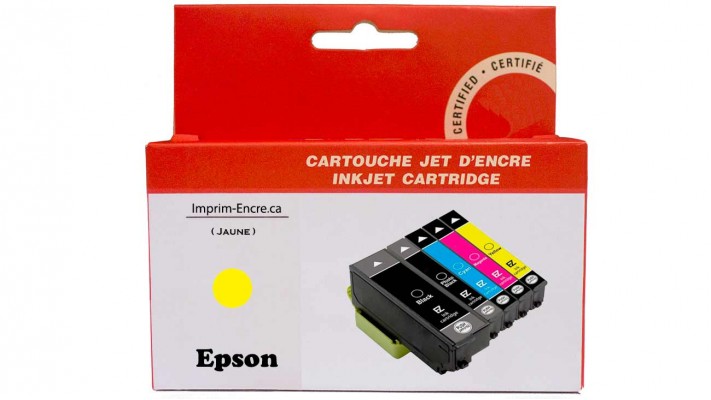 Encre Epson T273XL420 jaune compatible de très haute qualité - 650 pages