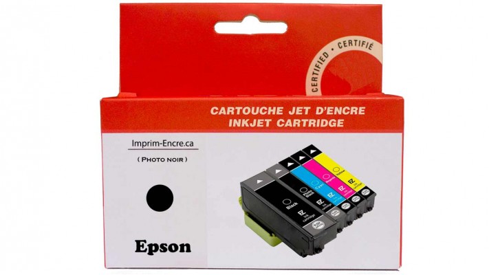 Encre Epson T273XL120 noire photo compatible de très haute qualité - 500 pages