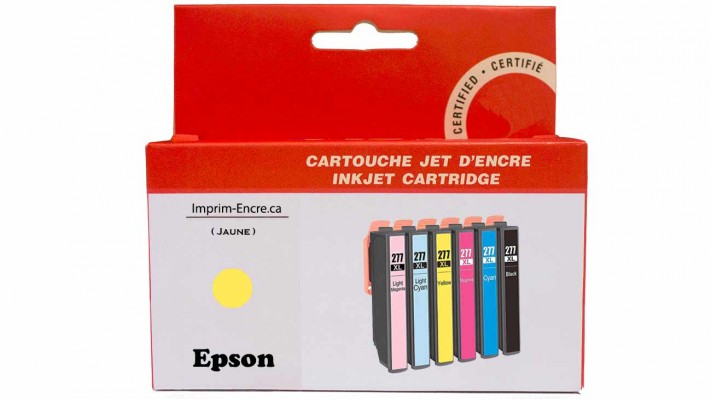 Epson ink T277XL420 yellow compatible super high quality - 740 pages
