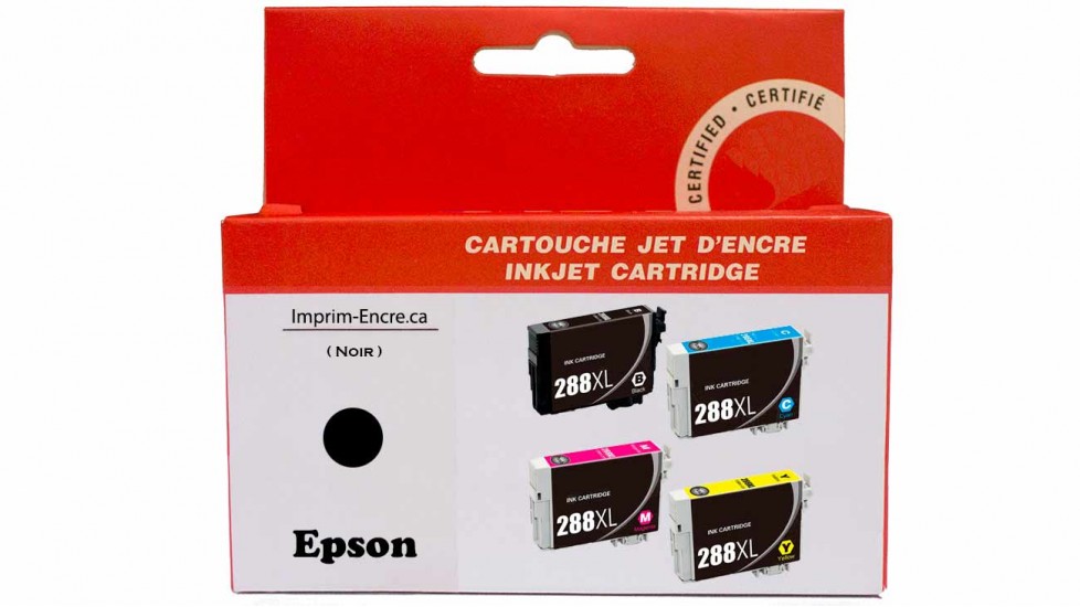 Epson ink T288XL120 black compatible super high quality - 500 pages