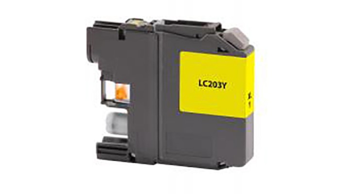 Original remanufactured cartridge LC201Y XL / LC203Y XL  yellow - 550 pages