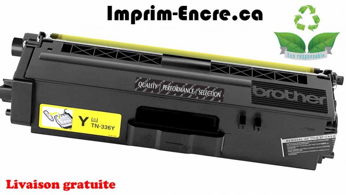 Brother toner TN-336Y yellow original ( OEM ) remanufactured super high quality - 3,500 pages