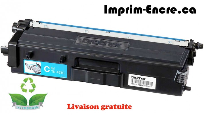 Brother toner TN-433C cyan original ( OEM ) remanufactured super high quality - 4,000 pages