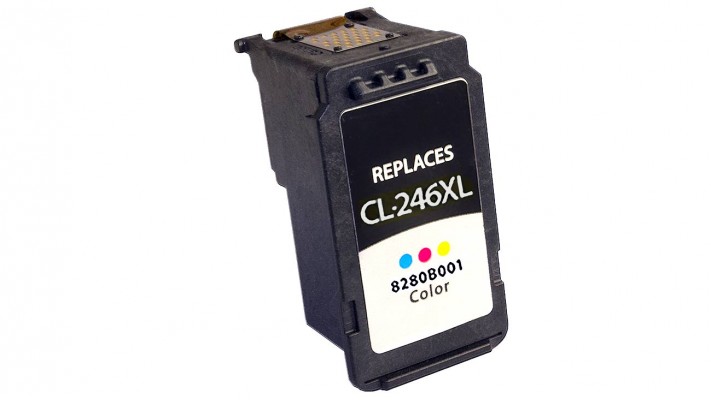 Encre Canon CL-246XL couleur originale ( OEM ) remise à neuf de très haute qualité - 300 pages