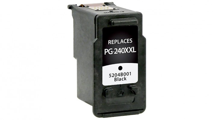 Canon ink PG-240XXL black original ( OEM ) remanufactured super high quality - 600 pages