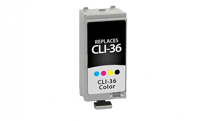 Encre Canon CLI-36 couleur compatible de très haute qualité - 109 pages