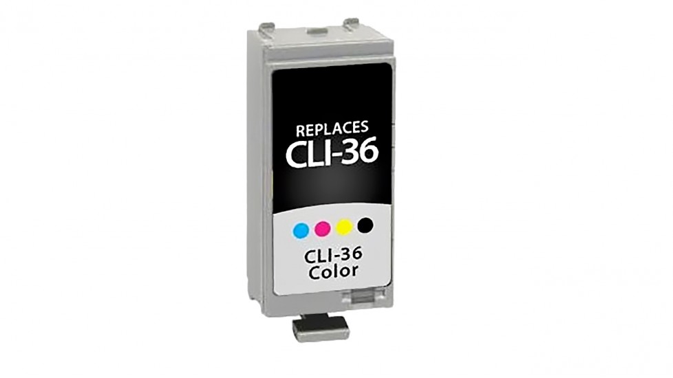 Encre Canon CLI-36 couleur compatible de très haute qualité - 109 pages