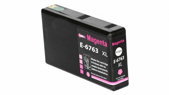 Encre Epson T676XL320 magenta compatible de très haute qualité - 1,200 pages