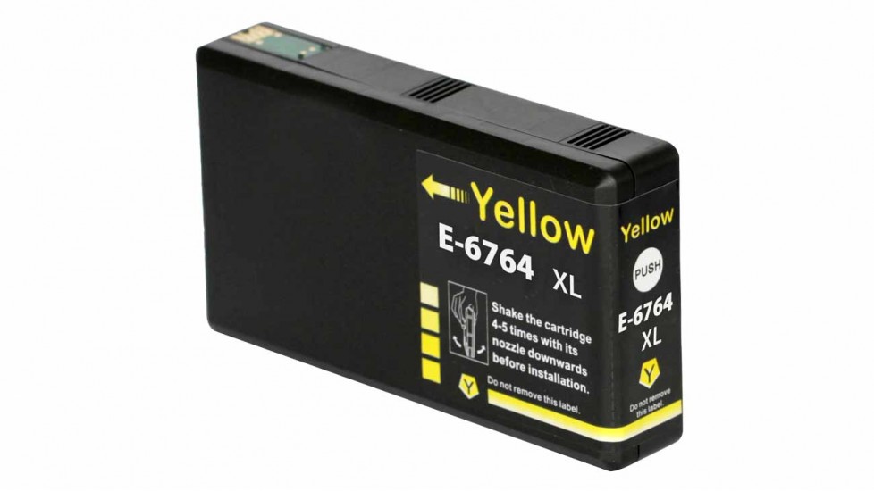 Encre Epson T676XL420 jaune compatible de très haute qualité - 1,200 pages