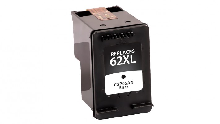 HP ink C2P05AN ( 62XL ) black original ( OEM ) remanufactured super high quality - 600 pages