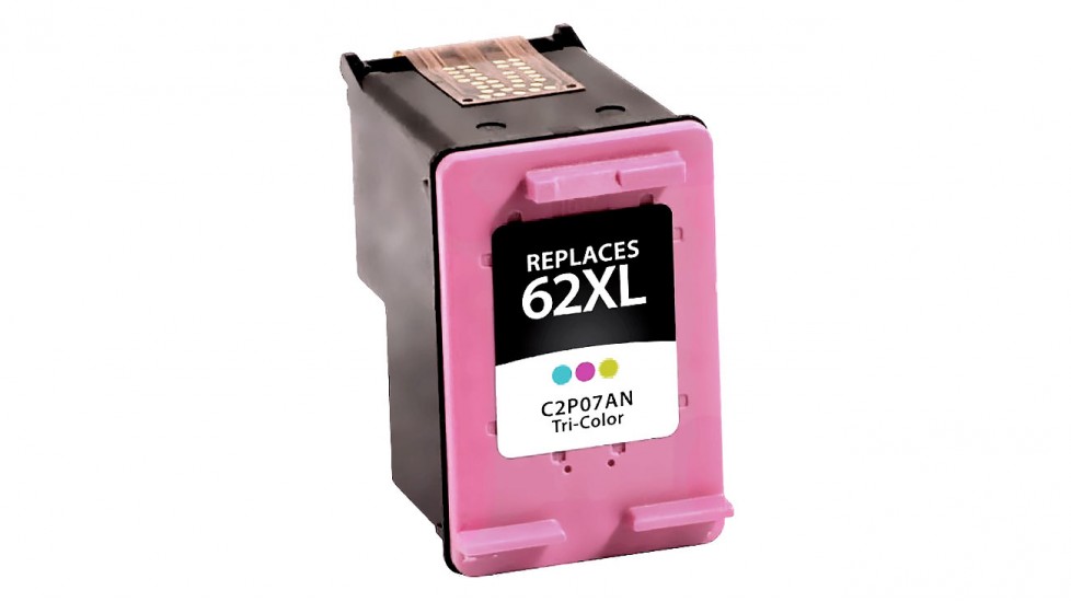 HP ink C2P07AN ( 62XL ) color original ( OEM ) remanufactured super high quality - 415 pages