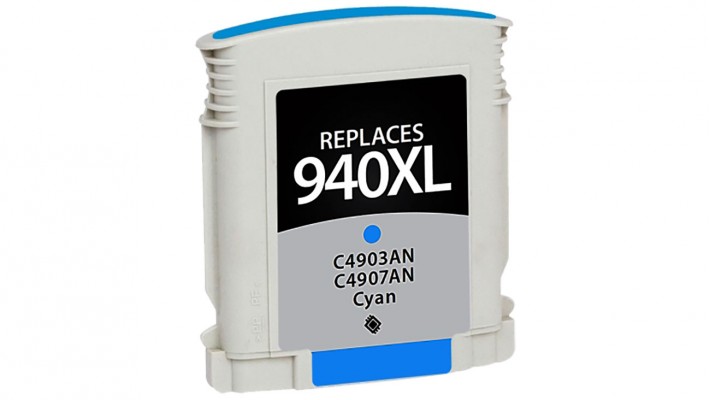 Encre HP ( 940XL ) cyan orcompatible de très haute qualité - 1400 pages