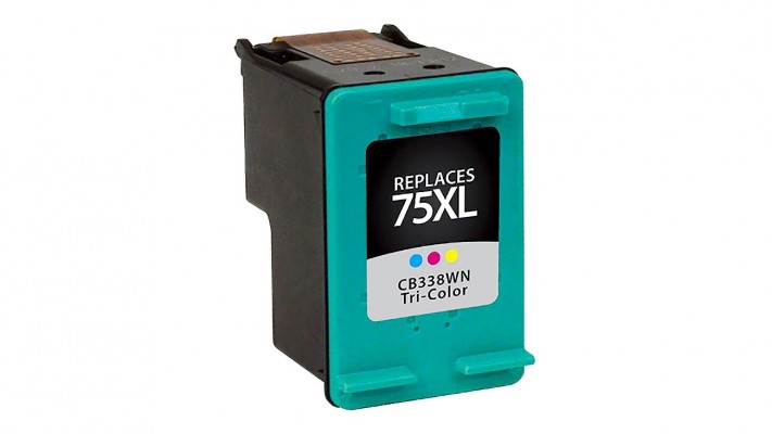 HP ink CB338W ( 75XL ) color original ( OEM ) remanufactured super high quality - 520 pages