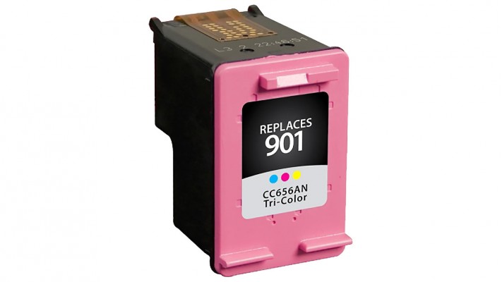 HP ink CC656A ( 901 ) color original ( OEM ) remanufactured super high quality - 360 pages