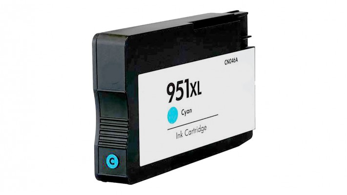 HP ink ( 951XL )  cyan original ( OEM ) remanufactured super high quality - 1500 pages