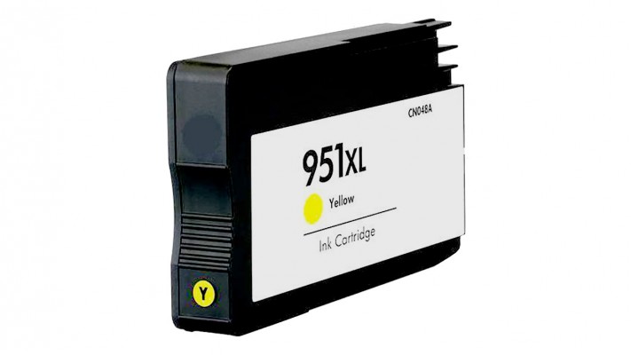 HP ink ( 951XL )  yellow original ( OEM ) remanufactured super high quality - 1500 pages
