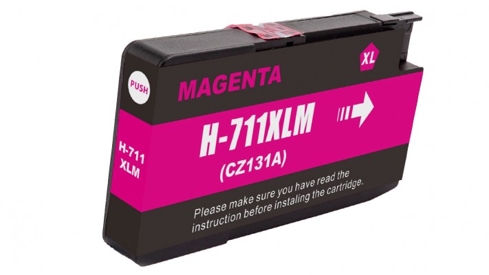 Encre HP ( 711 ) magenta compatible de très haute qualité - 29 ml