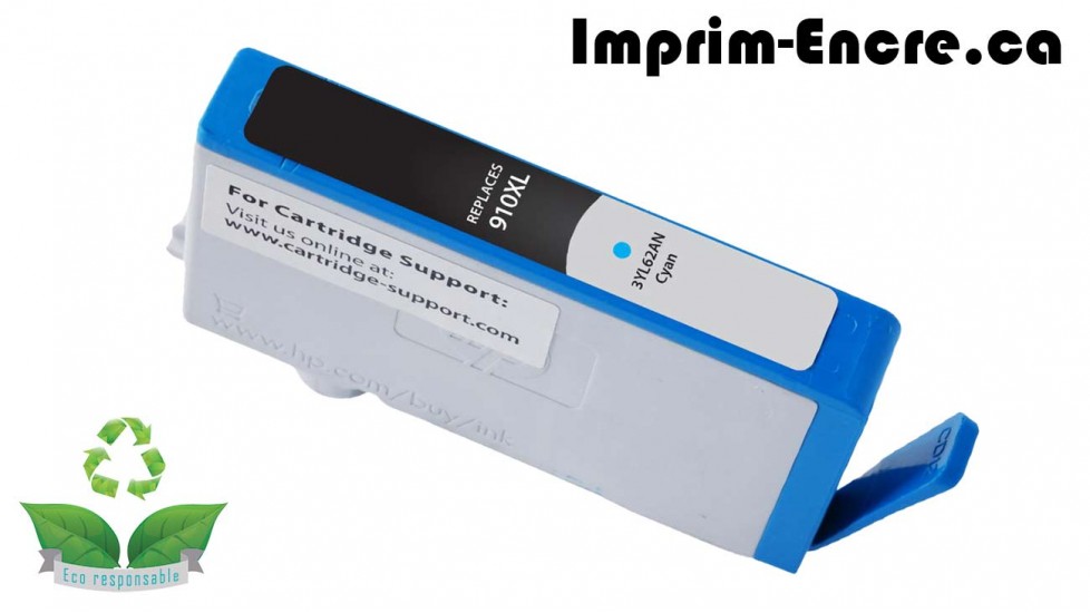 HP ink 3YL62AN ( 910XL ) cyan original ( OEM ) remanufactured super high quality - 825 pages