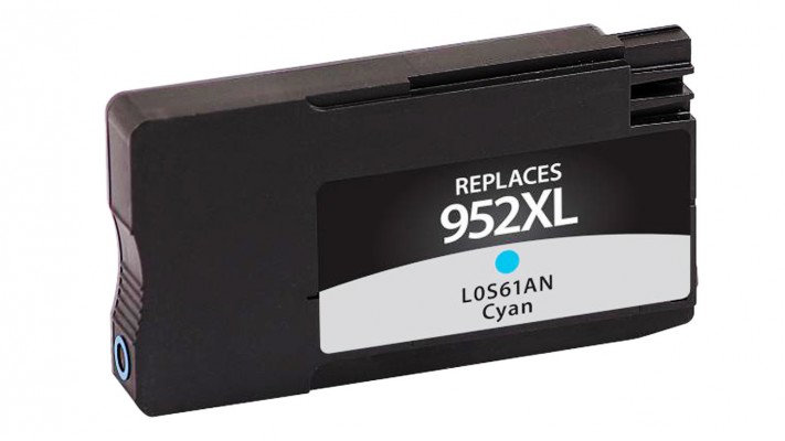 HP ink L0S61AN ( 952XL ) cyan original ( OEM ) remanufactured super high quality - 1,600 pages