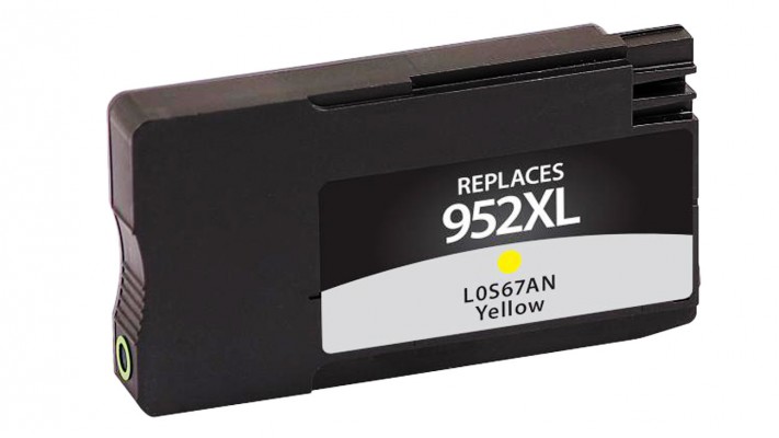 HP ink L0S67AN ( 952XL ) yellow original ( OEM ) remanufactured super high quality - 1,600 pages
