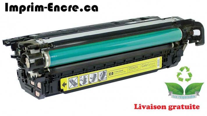 HP toner CF032A ( 646A ) yellow original ( OEM ) remanufactured super high quality - 12,500 pages