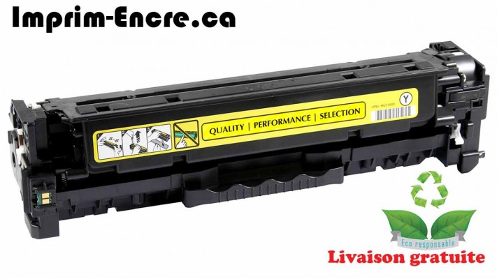 HP toner CF382A ( 312A ) yellow original ( OEM ) remanufactured super high quality - 2,700 pages