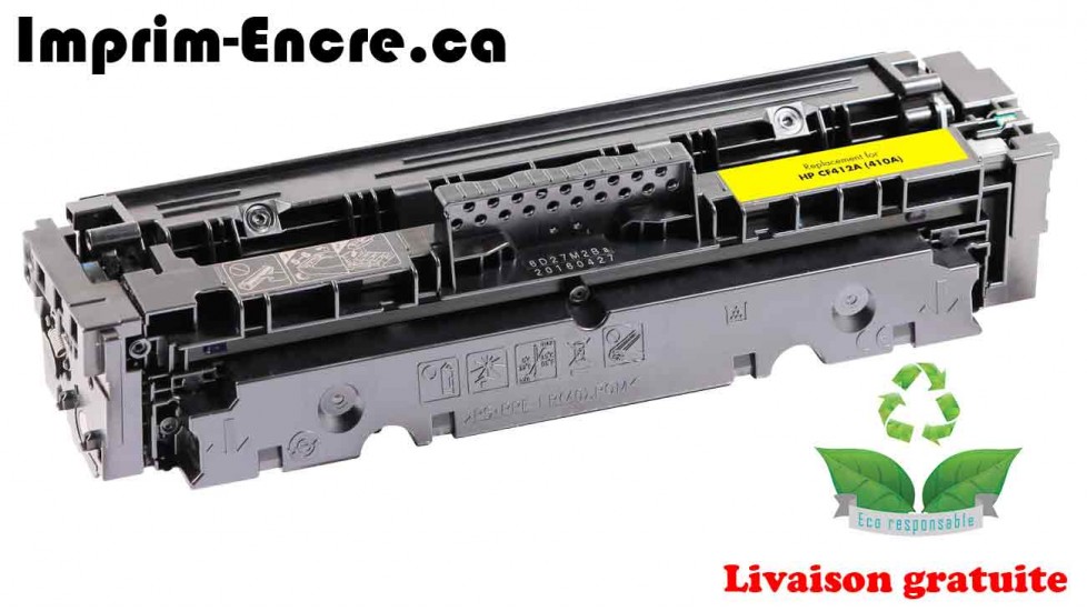 HP toner CF412A ( 412A ) yellow original ( OEM ) remanufactured super high quality - 2,300 pages