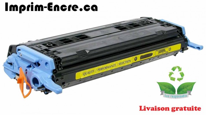 HP toner Q6002A ( 124A ) yellow original ( OEM ) remanufactured super high quality - 2,000 pages